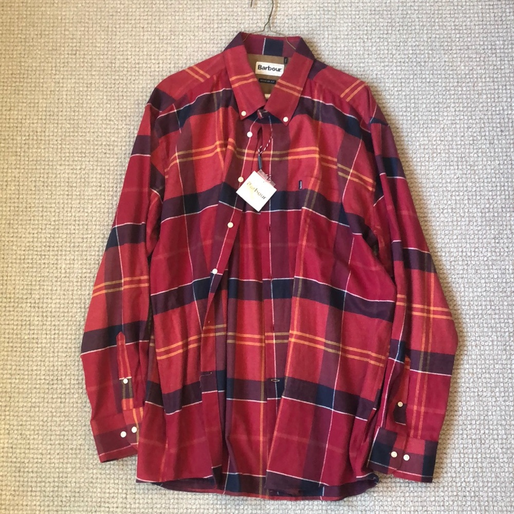 Barbour Button Down! Size XL.
